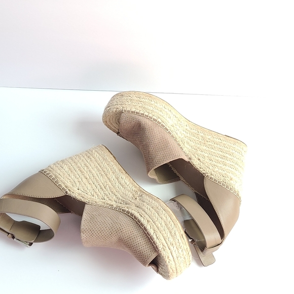 NWOT MARC FISHER LTD espadrilles wedge sandels - Picture 3 of 8